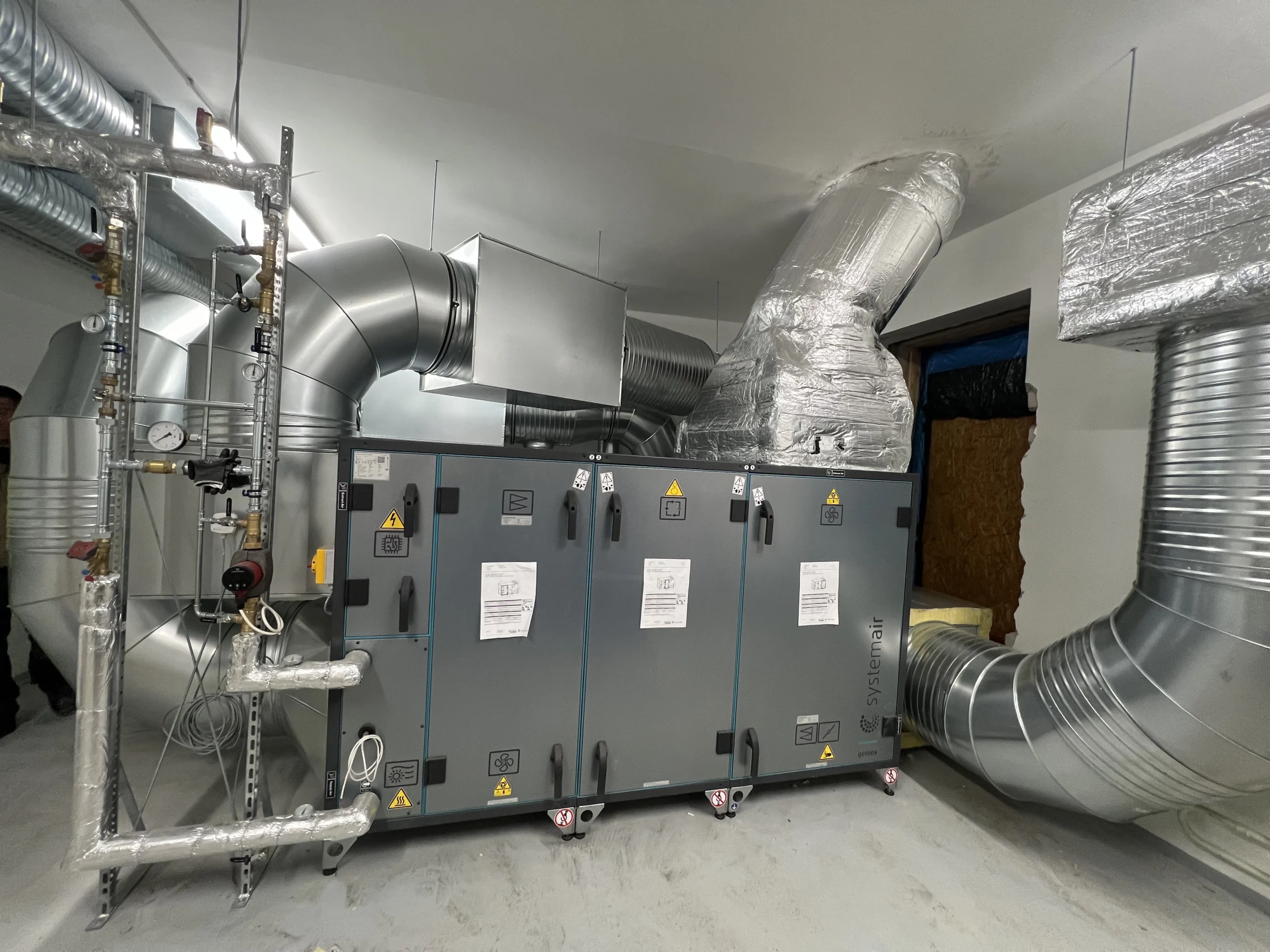 Ventilatsioonisüsteemide paigaldus Ventilatsioonisüsteemide paigaldus